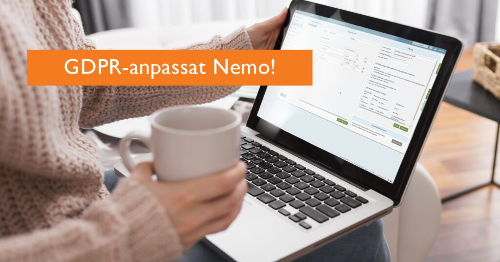 Affärssystemet Nemo är numera GDPR-anpassat