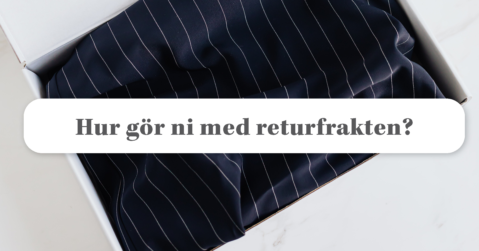 Att erbjuda eller inte erbjuda gratis returfrakt – det är frågan