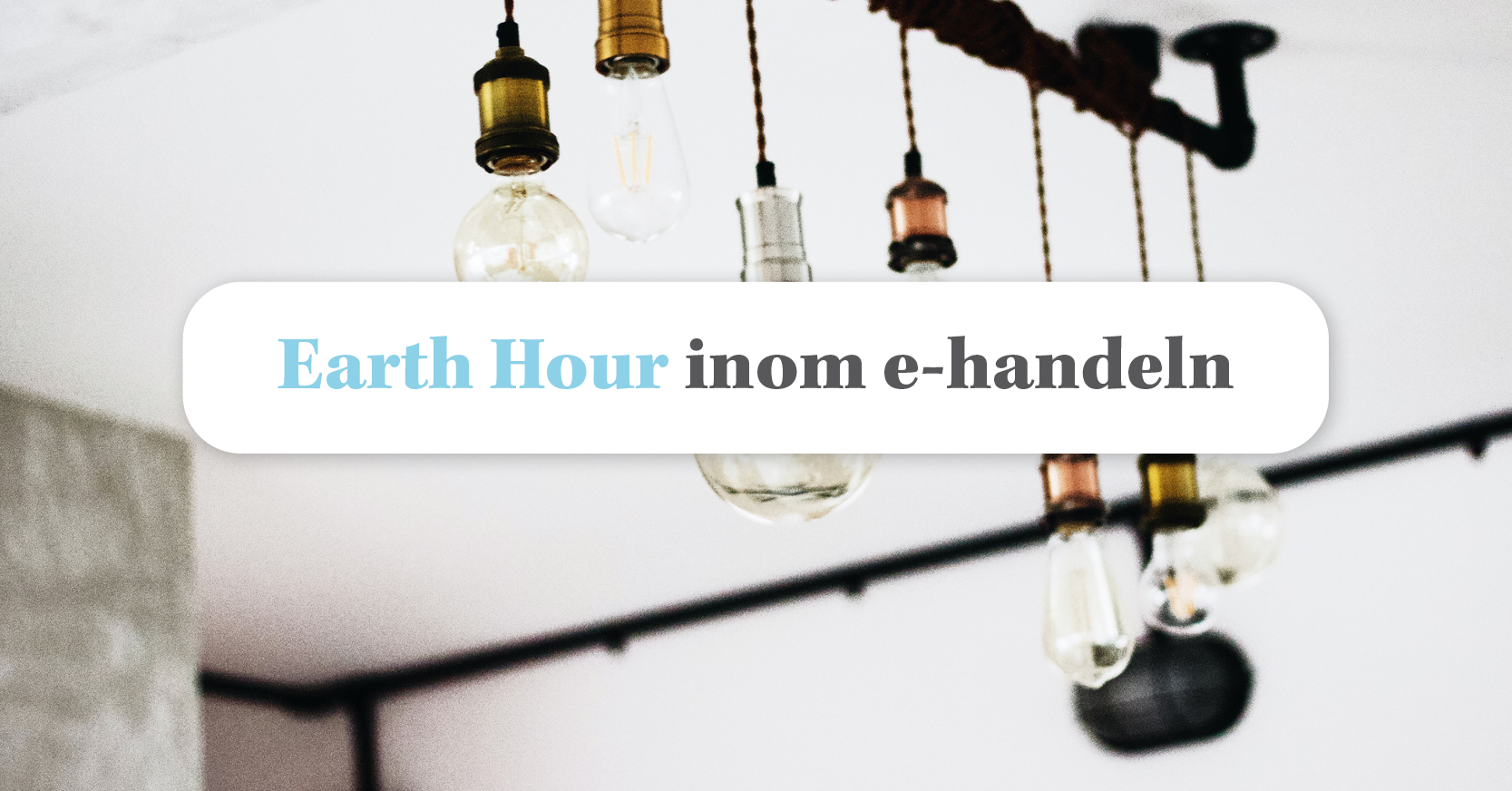 Vad gör alla e-handlare under Earth Hour?