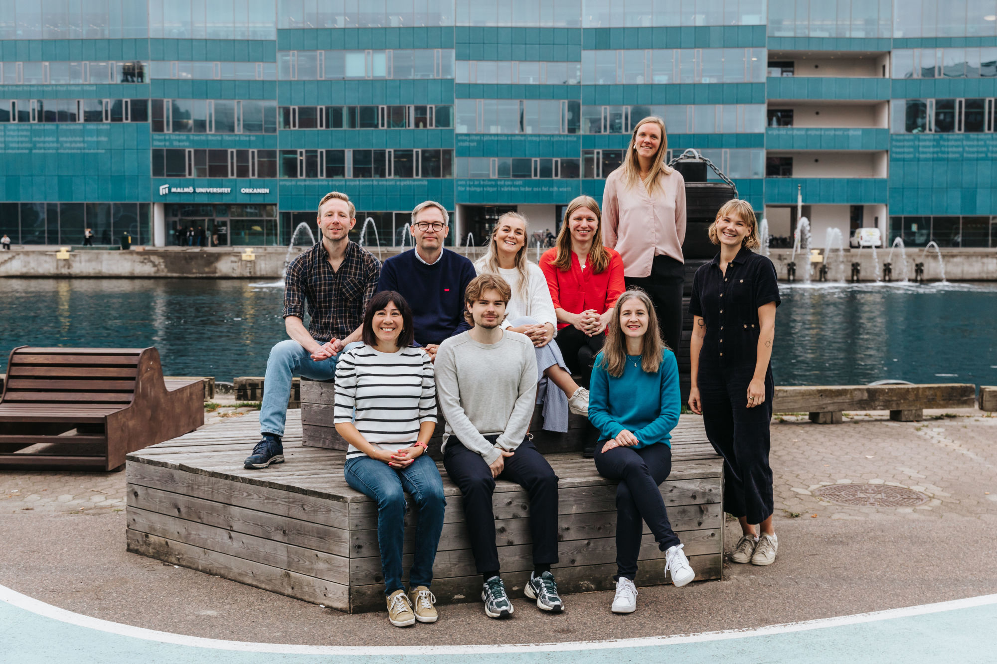 Hela gänget på Eseco