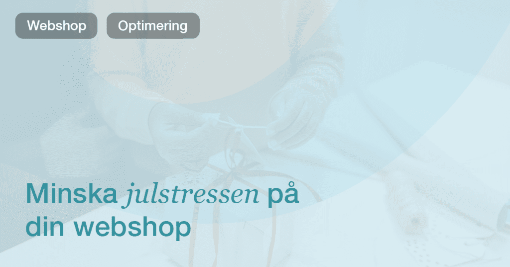 Säkra logistikflödet under julrushen