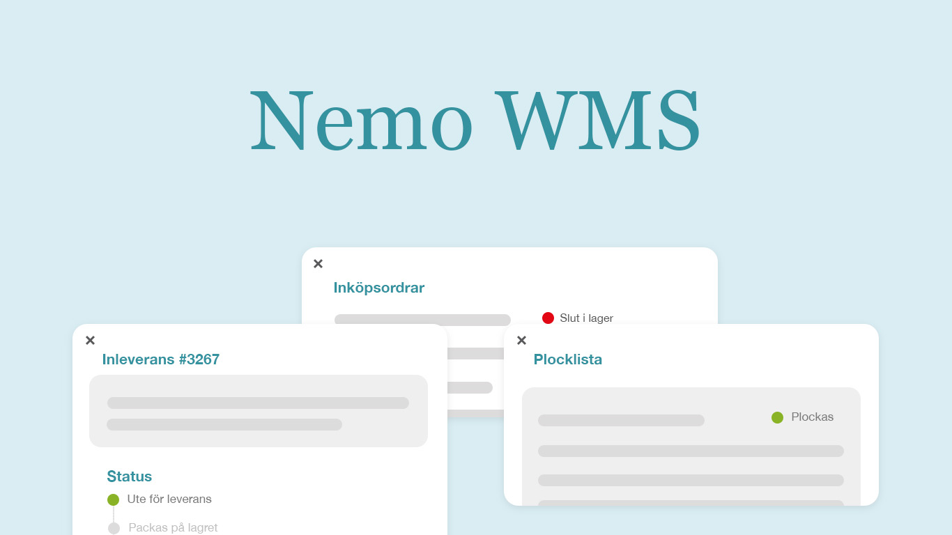 Affärssystemet nemo