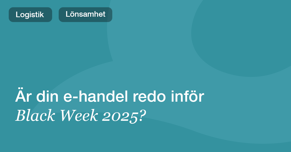 Black Week 2025 – är din e-handel redo?