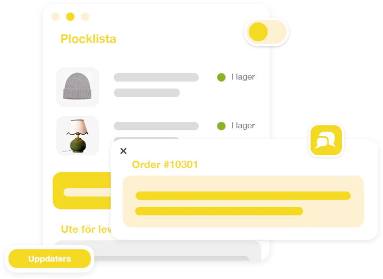 Plocka order effektivt
