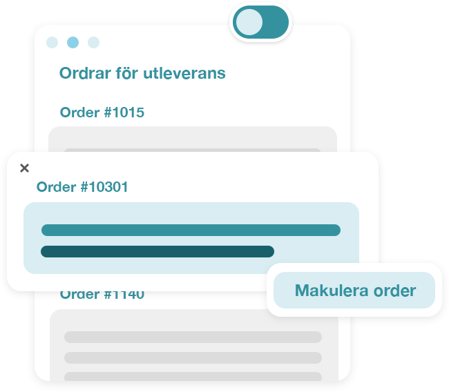lagerflöde i Nemo WMS