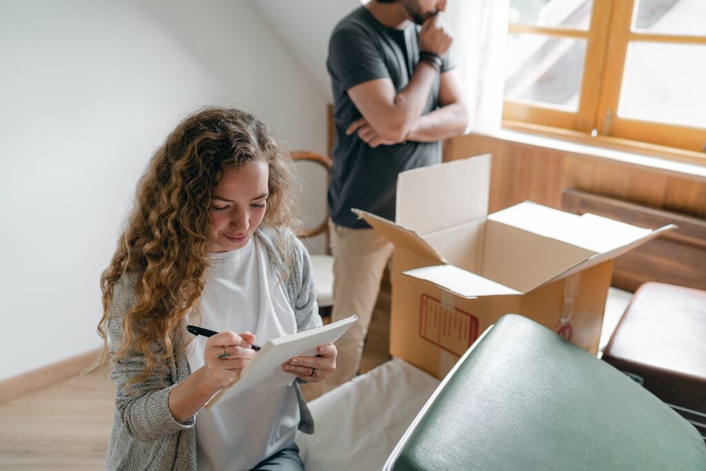packa order för e-handel